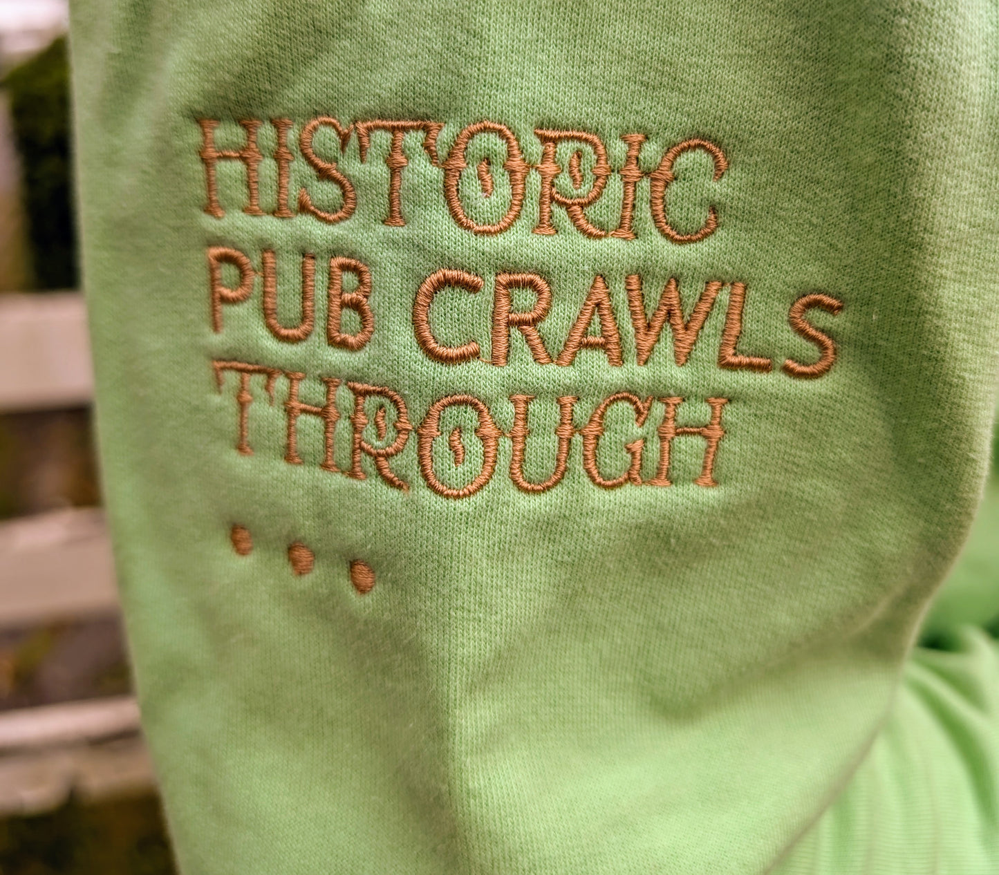 The Lime Legend Embroidered Hoodie