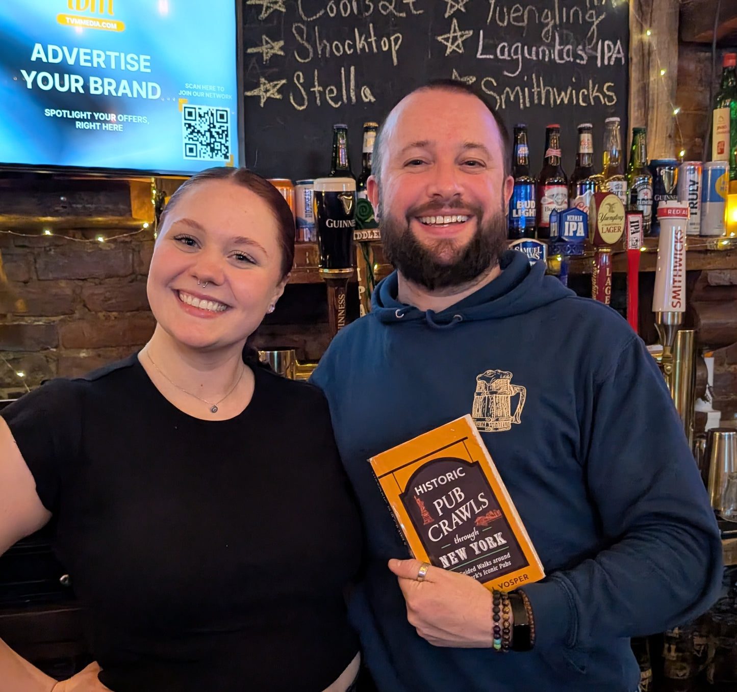 NYC Manhattan - Historic Pub Crawls through NYC - Signed Copy