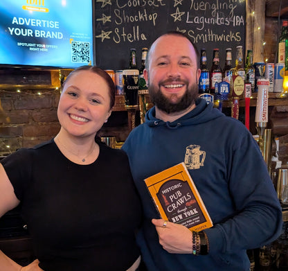 NYC Manhattan - Historic Pub Crawls through NYC - Signed Copy