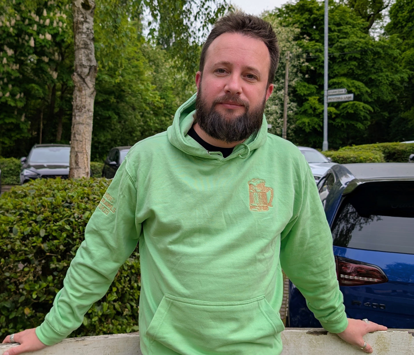 The Lime Legend Embroidered Hoodie