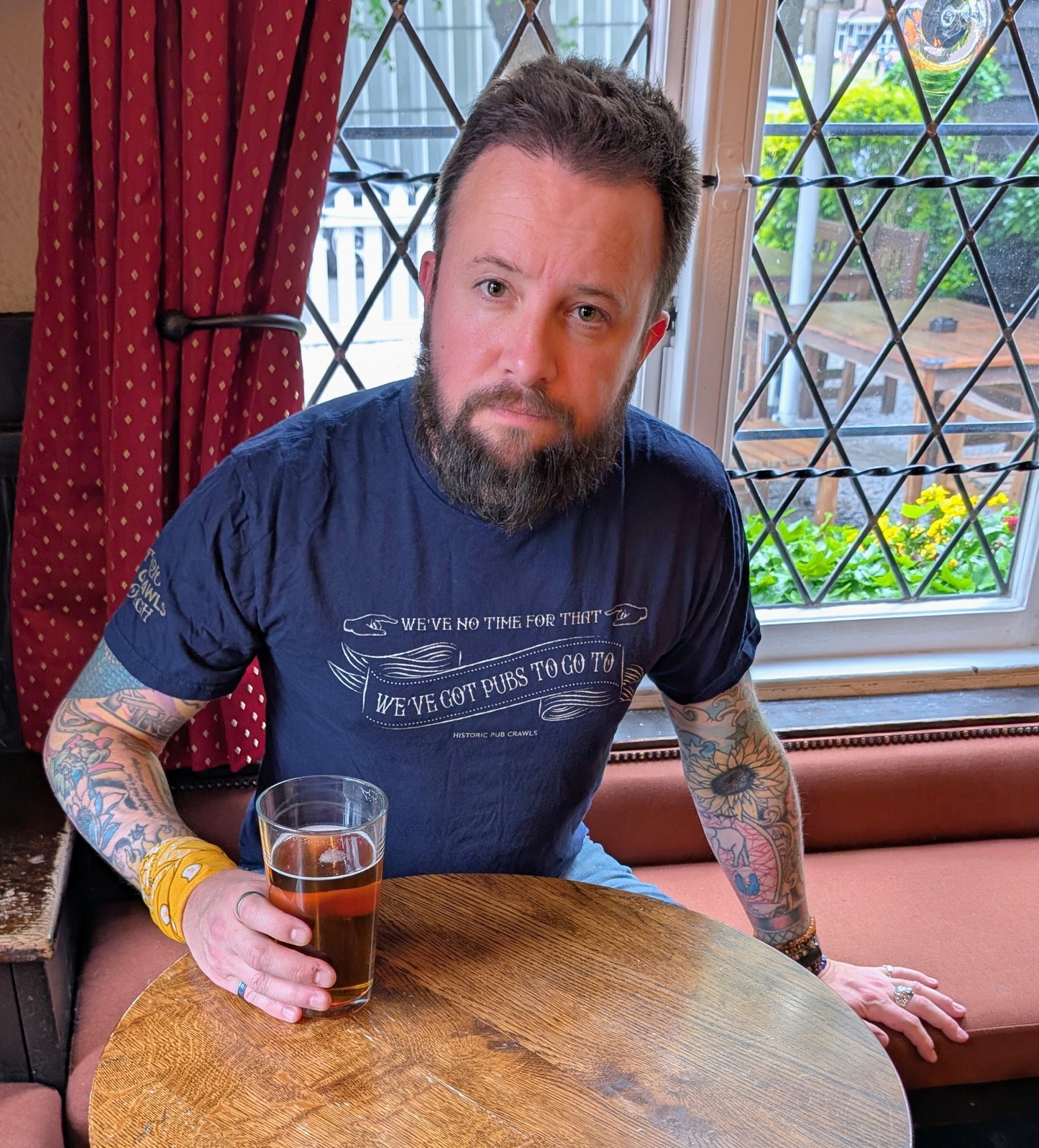 We've no time for that, we've got pubs to go to - T Shirt