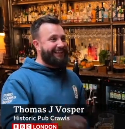 London Volume I - Historic Pub Crawls through London - Signed Copy